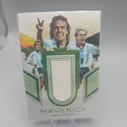 2024 Futera Incredible Gabriel Batistuta Maverick Patch Relic 1/7 France - Image 1