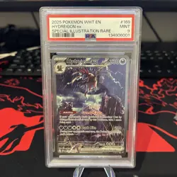 Pokemon TCG Hydreigon EX Sir White Flare Card 169/086 English Edition PSA 9 - Image 1