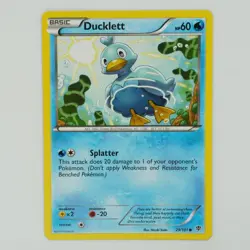 Ducklett 29/101 Common Black & White: Plasma Blast Pokemon Card - Image 1