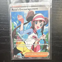 Pokemon POR Card Lot - Rosa's Encouragement, Dedenne, Meowth EX, Mega Zygarde EX - Image 3