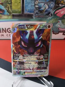 Lucario VSTAR - SWSH291 - Pokemon Promo Sword & Shield Ultra Rare Card NM - Image 1