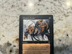 Mtg Crimped Card Magic the Gathering Odyssey Card Ghastly Demise Hard To Find Lp - Image 2
