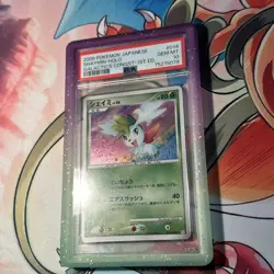 PSA 10 Shaymin 014/096 1st Ed Holo Galactic's Conquest Japanese Pokemon Card - Image 3
