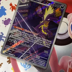 Toxtricity 103/094 Illustration Rare Pokemon Card Phantasmal Flames - Image 2