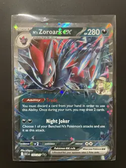 N’s Zoroark EX 137 /217 - Illustration Rare - Ascended Heroes - Pokemon Card - Image 1