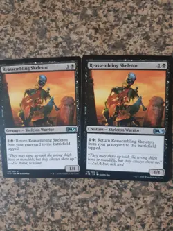 MTG 2 x Reassembling Skeleton - core set 2019 - Image 1