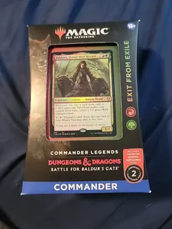 Commander Legends: Battle for Baldur's Gate - Exit from Exile Commander Deck MTG - Image 1