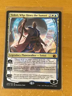 Teferi, Who Slows the Sunset 245/277 MTG Innistrad Midnight Hunt NM Pack Fresh - Image 1