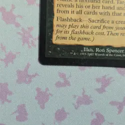 Magic: The Gathering Judgment Cabal Therapy 62/143 Illus. Ron Spencer Sorcery - Image 3