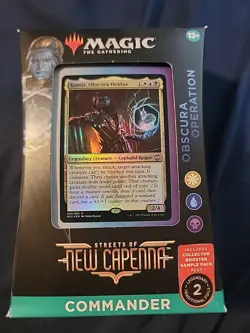 Obscura Operation MTG Streets Of New Capenna Sealed Deck 195166121468 - Image 1