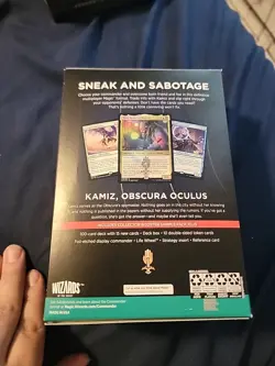 Obscura Operation MTG Streets Of New Capenna Sealed Deck 195166121468 - Image 3