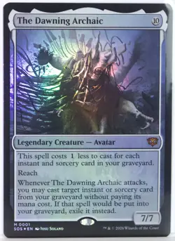 The Dawning Archaic [New, Near Mint] *Foil* {Secrets of Strixhaven} - Image 1