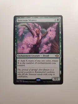 MTG Magic Sanctum Weaver Modern Horizons 2 NM - Image 1