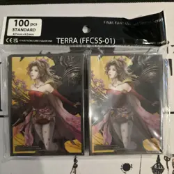 Final Fantasy VI: Terra (FFCSS-01) Card Sleeve Series x100 PCS MTG Square Enix - Image 1