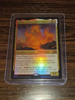 Phlage, Titan of Fire’s Fury Foil Modern Horizons 3 - NM - Image 1