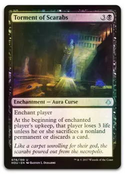 Torment of Scarabs #78 (Foil) (NM) Hour of Devastation HOU Magic MTG - Image 1