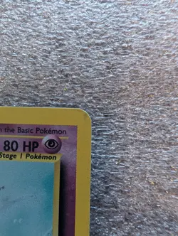 Espeon Neo Discovery Holo Rare #1/75 Vintage Pokemon Card LP - Image 3