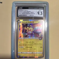 Pokemon Kanazawa's Pikachu CGC 9.5 Japanese Promo Holo 144/S-P 2020 - Image 1