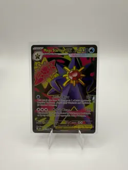 Pokemon TCG Mega Starmie Ex - 102/088 Ultra Rare Pokemon Perfect Order NM - Image 1