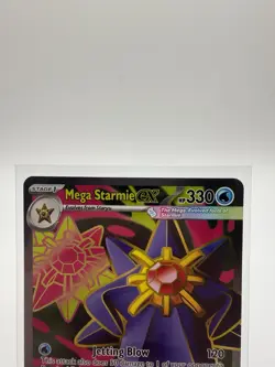 Pokemon TCG Mega Starmie Ex - 102/088 Ultra Rare Pokemon Perfect Order NM - Image 3