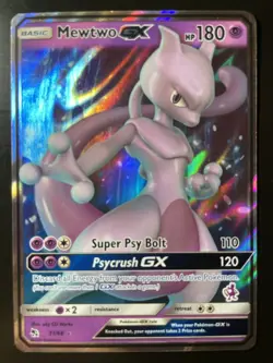 Mewtwo GX 31/68 Hidden Fates Holo Pokemon TCG NM - Image 1