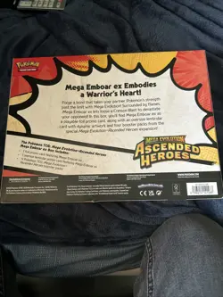 Pokemon TCG Ascended Heroes Mega Emboar Ex Box - Brand New & Sealed ✅ - Image 2