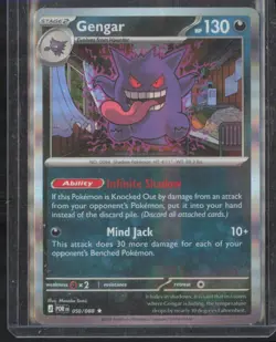 Gengar 050/088 Rare Perfect Order Pokemon Holo Near Mint - Image 1
