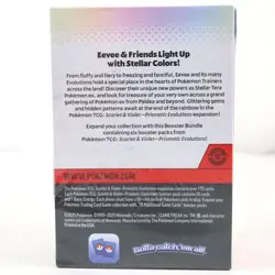 Pokemon Scarlet & Violet Prismatic Evolutions Booster Bundle (Ages 6+) Lot of 20 - Image 5