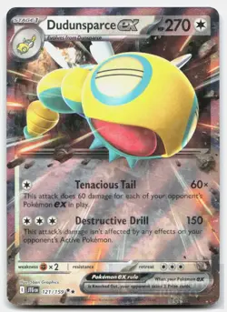 POKEMON DUDUNSPARCE EX 121 JOURNEY TOGETHER NM - Image 1