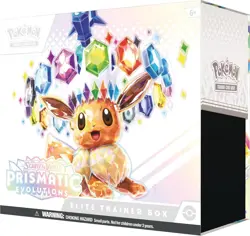 Pokemon Scarlet & Violet: Prismatic Evolutions ETB Sealed Elite Trainer Box - Image 2