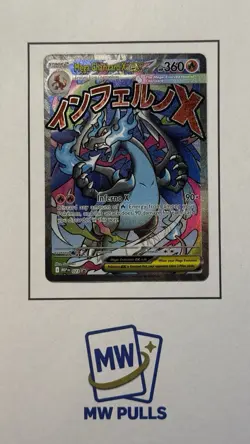 Pokemon Mega Charizard X EX 023 Me: Mega Evolution Promo Holo Rare TCG - Image 1