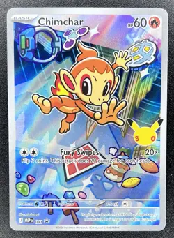 Chimchar 041 First Partner Illustration Collection Series 1 Promo Pokemon - Image 1
