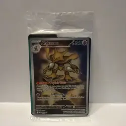 Pokemon TCG Alakazam Full Art Holo Promo 009 Sealed Still In Plastic. - Image 1