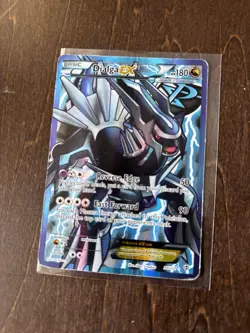 Dialga EX Pokemon 2013 Full Art Team Plasma 99/101 DAMAGED - Image 3