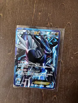 Dialga EX Pokemon 2013 Full Art Team Plasma 99/101 DAMAGED - Image 4