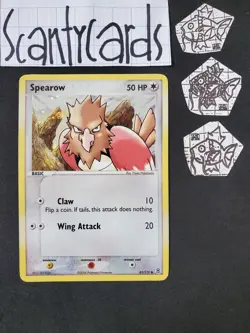 Pokemon NM FireRed & LeafGreen Reverse Holo Spearow 81/112 - Image 2