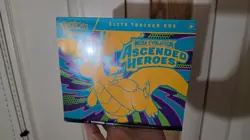Pokemon Ascended Hero’s Elite Trainer Box Sealed Case - Image 1