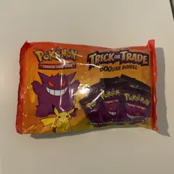 Pokemon Trick or Trade Booster Bundle 40 Booster Packs Gengar Pikachu - Image 1