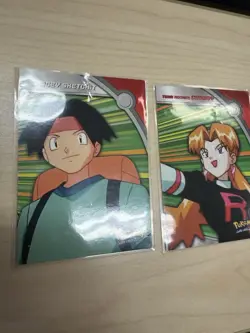 POKEMON 2000 TOPPS TV ANIMATION HEROES AND VILLIANS SERIES LOT of 5 - Image 2