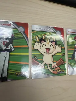 POKEMON 2000 TOPPS TV ANIMATION HEROES AND VILLIANS SERIES LOT of 5 - Image 4