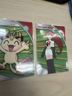 POKEMON 2000 TOPPS TV ANIMATION HEROES AND VILLIANS SERIES LOT of 5 - Image 5