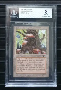 Mtg Mishra's Factory, Spring (BGS) 8 Antiquities [1994] - Image 1