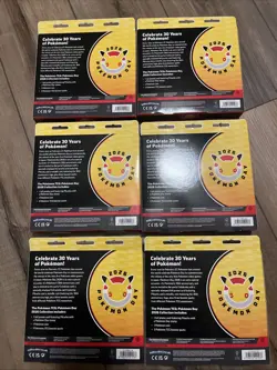 Pokemon TCG: Pokemon Day 2026 Collection Box - 30th Anniversary - Lot Of 6 - Image 5