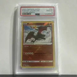 RADIANT CHARIZARD PSA 10 2023 POKEMON SWORD & SHIELD CROWN ZENITH #020/159 - Image 1