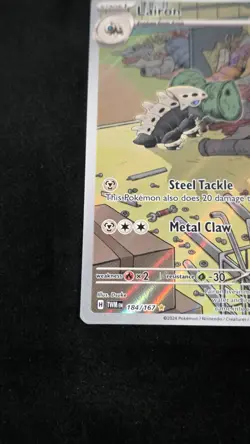 Pokemon TCG Lairon 184/167 Sv06 Twilight Masquerade Illustration Rare Holo Eng - Image 4