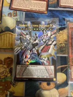 FULLART Yu-Gi-Oh! RA05 1st Edition Holo Mixed Card Lot English Utopia Dragonar - Image 2