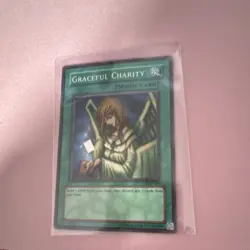 Konami YuGiOh Graceful Charity SDP-040 Super Rare - Image 1