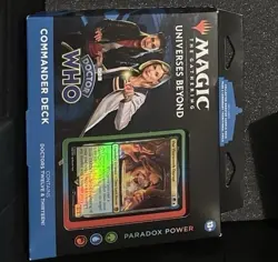 MTG Magic the Gathering Dr. Who Commander Deck Paradox Power - Image 1