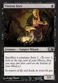 Viscera Seer - Medium Play MTG Magic 2011 Core Set - Image 1
