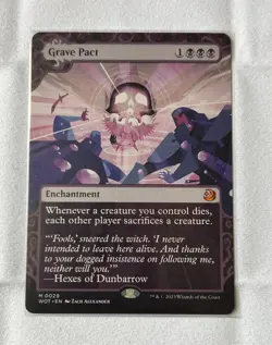 Grave Pact Borderless Wilds of Eldraine: Enchanting Tales NM!! - Image 1
